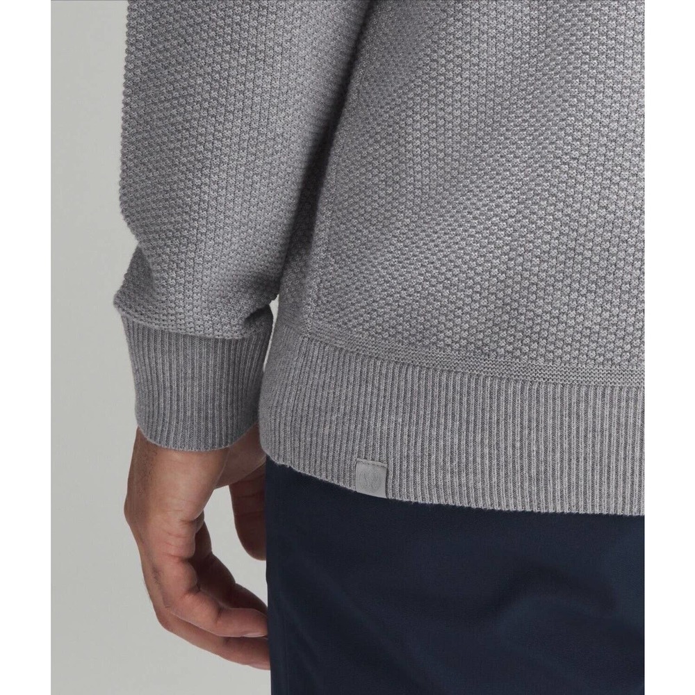 Lululemon Textured Knit Half-Zip Sweater - Picture 4 of 7